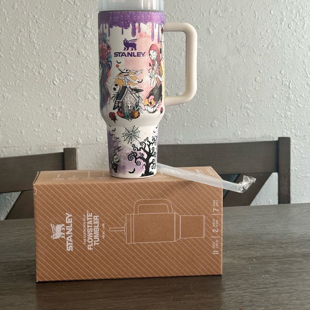 Stanley Artistic Purple and White Mug